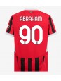 Moški Nogometna dresi replika AC Milan Tammy Abraham #90 Domači 2024-25 Kratek rokav